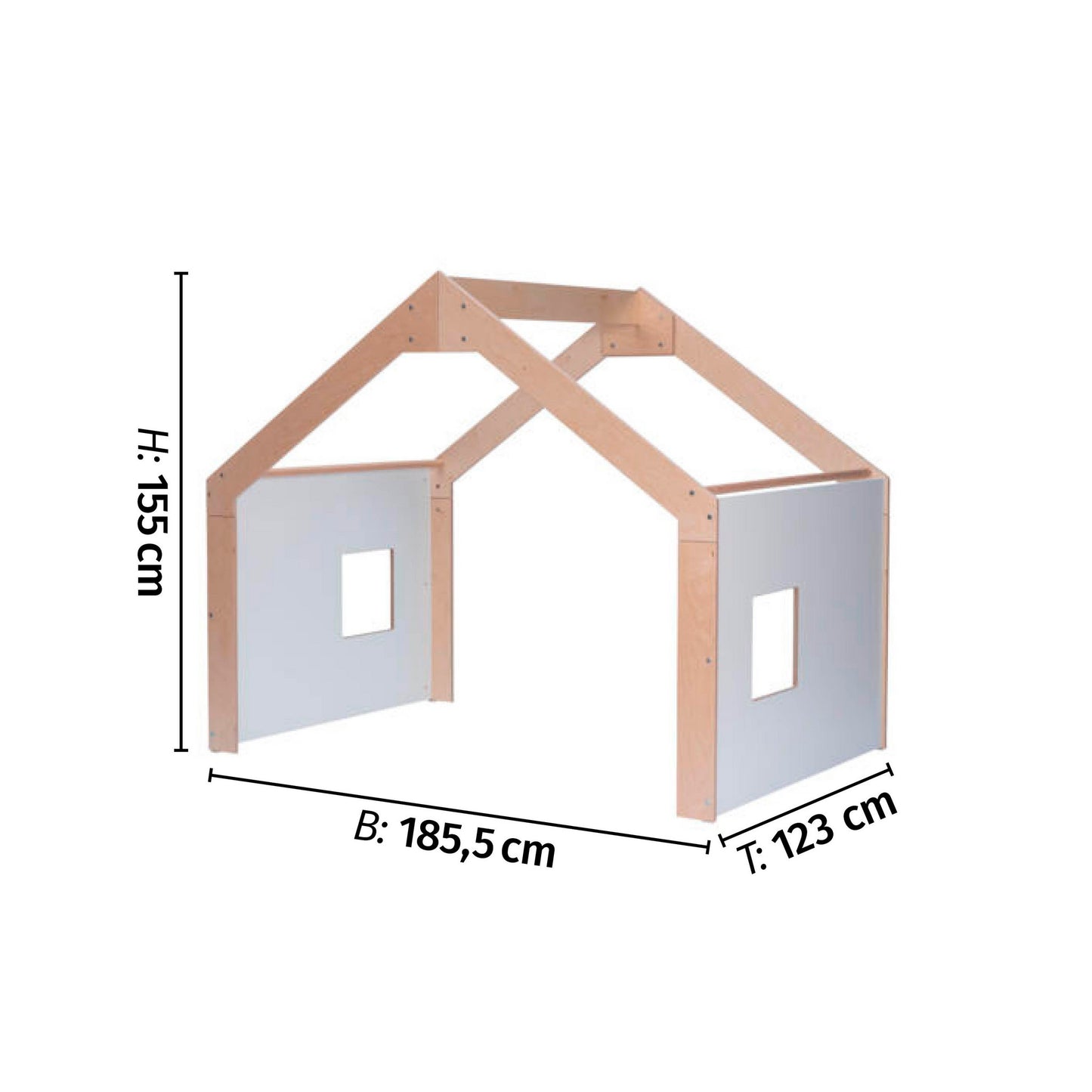 EduCasa Dream House houten speelhuis