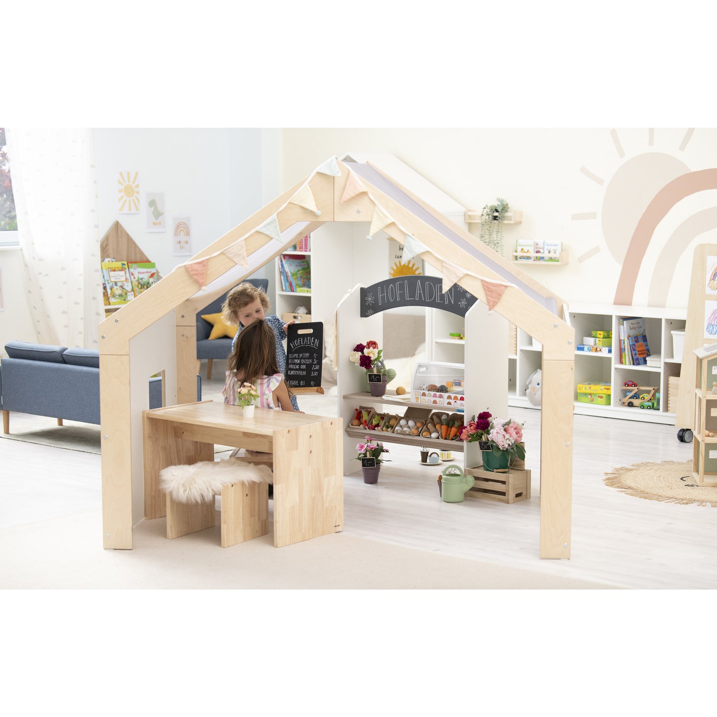 EduCasa Dream House houten speelhuis