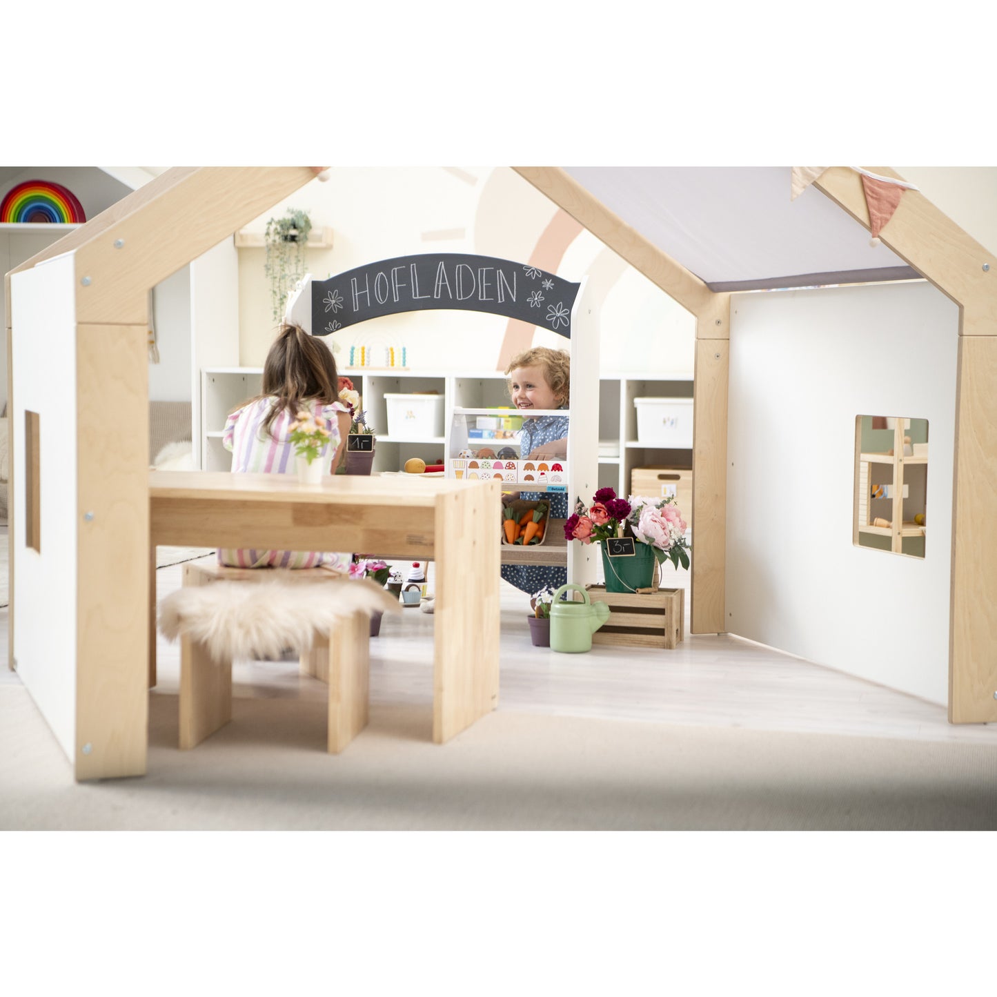 EduCasa Dream House houten speelhuis