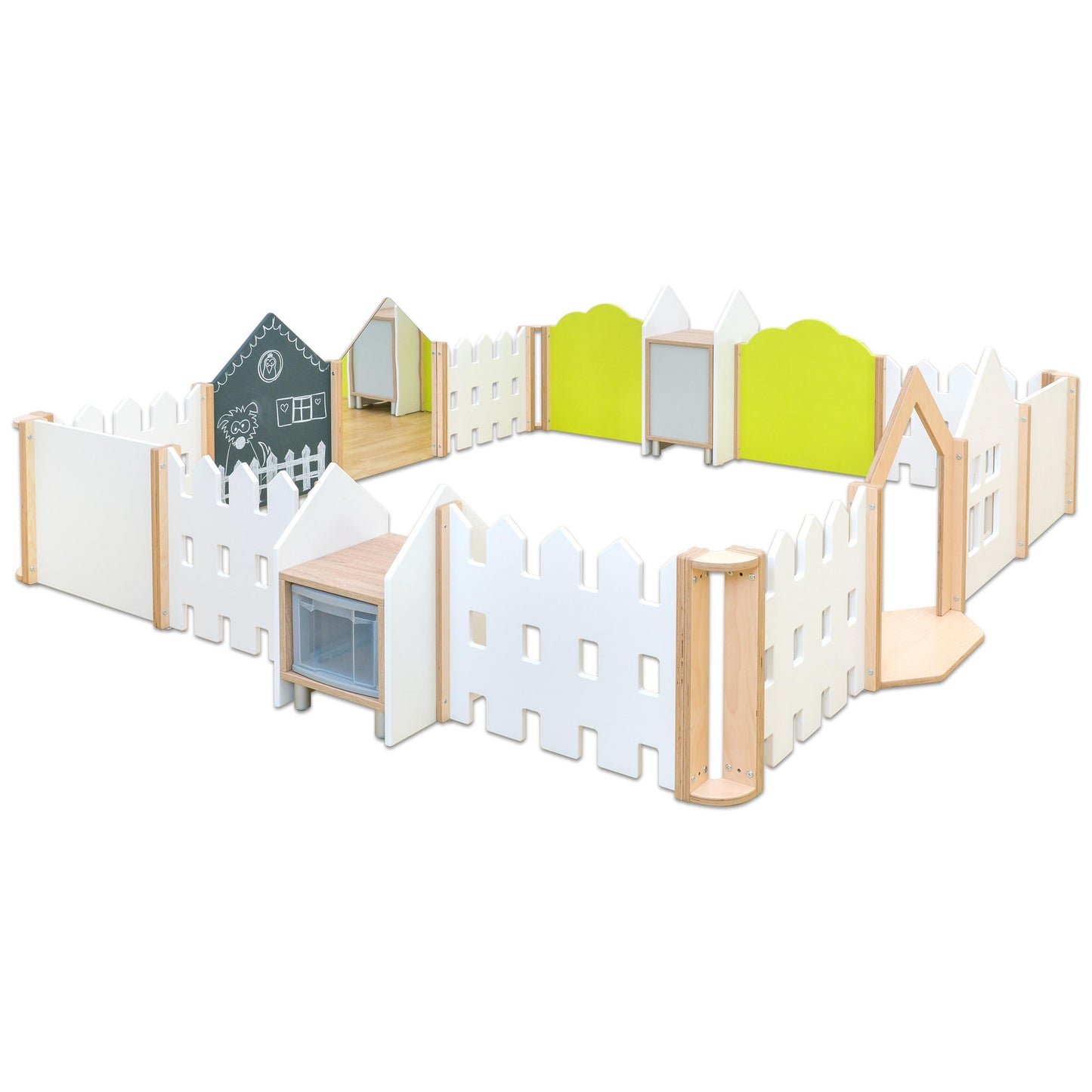 EduCasa Modulaire scheidingswandcombinatie – 31-delig
