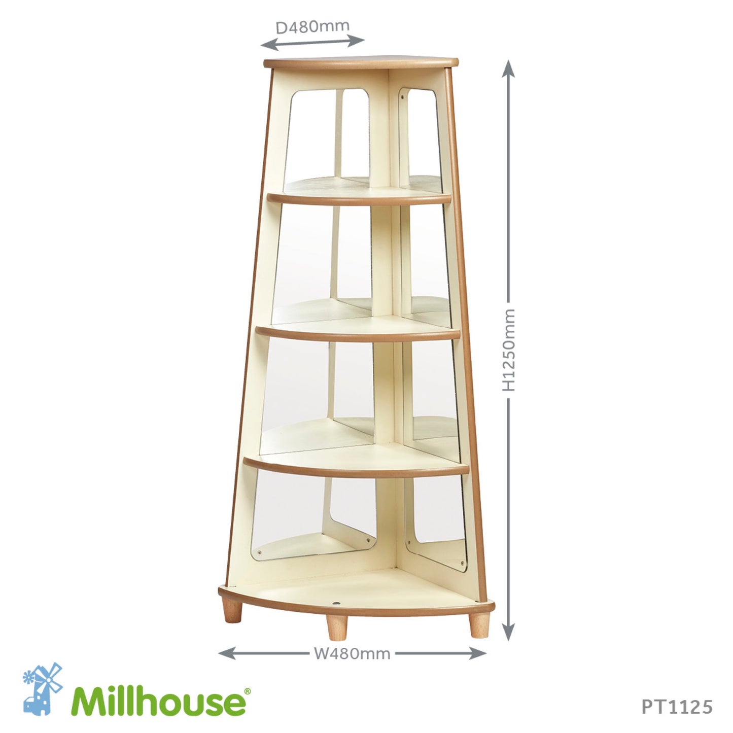 Millhouse - Kaleidoscoop hoekpresentatiekast - Home from Home