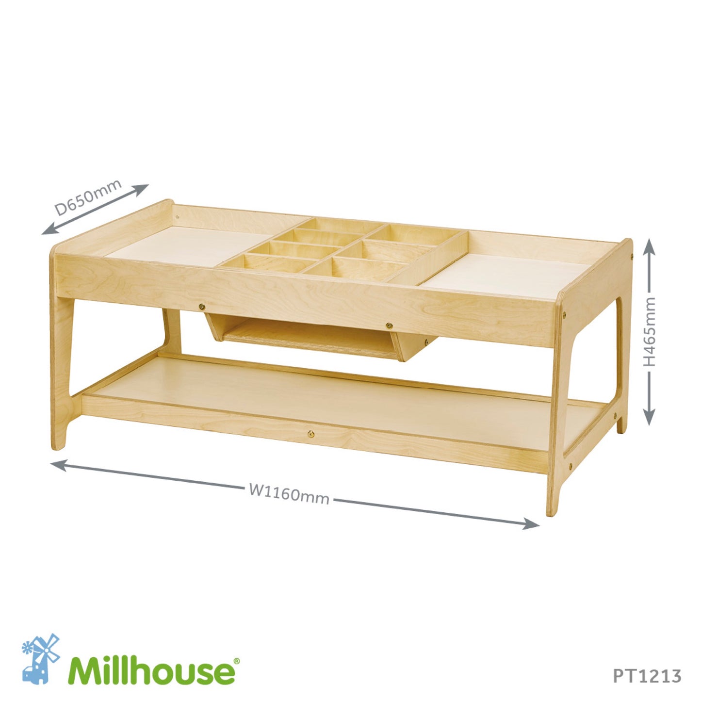 Millhouse - Houten ontdektafel voor kinderen