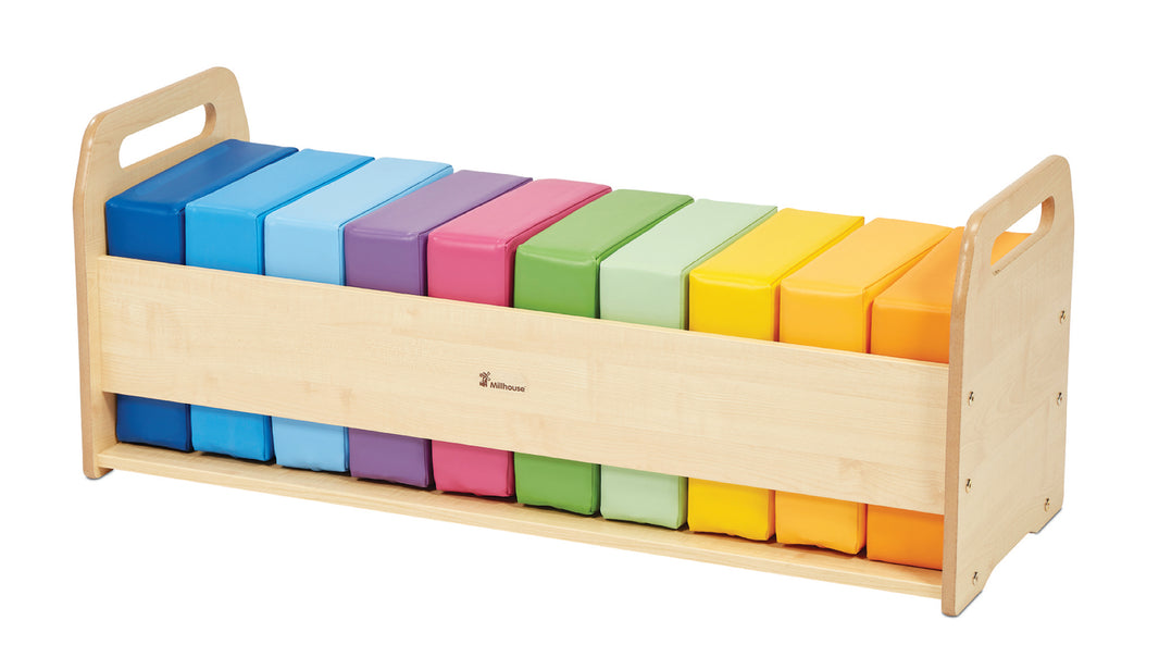 Millhouse - Regenboog zitkussens met opbergkast