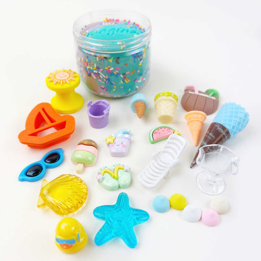 Invitation to Imagine - Geurende sensorische spelklei - Summer Play Pot