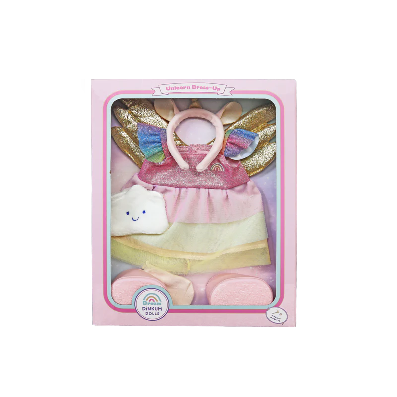 Olli Ella - Unicorn Outfit Set voor Dinkum Dolls