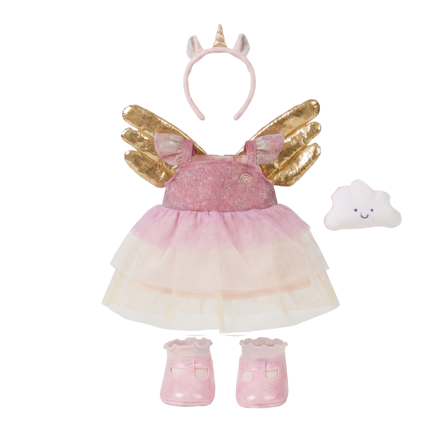 Olli Ella - Unicorn Outfit Set voor Dinkum Dolls