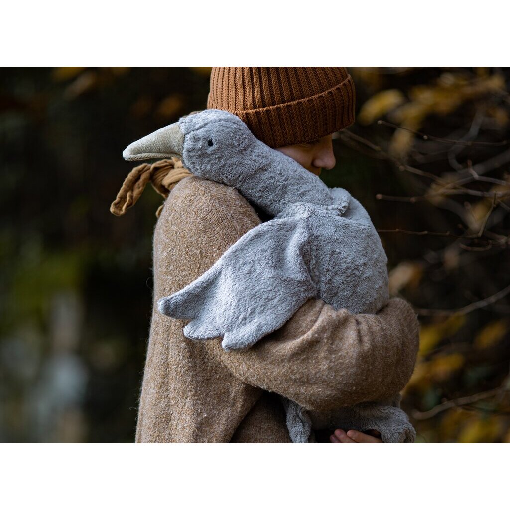 Senger Naturwelt - Gans warmteknuffel groot - grijs