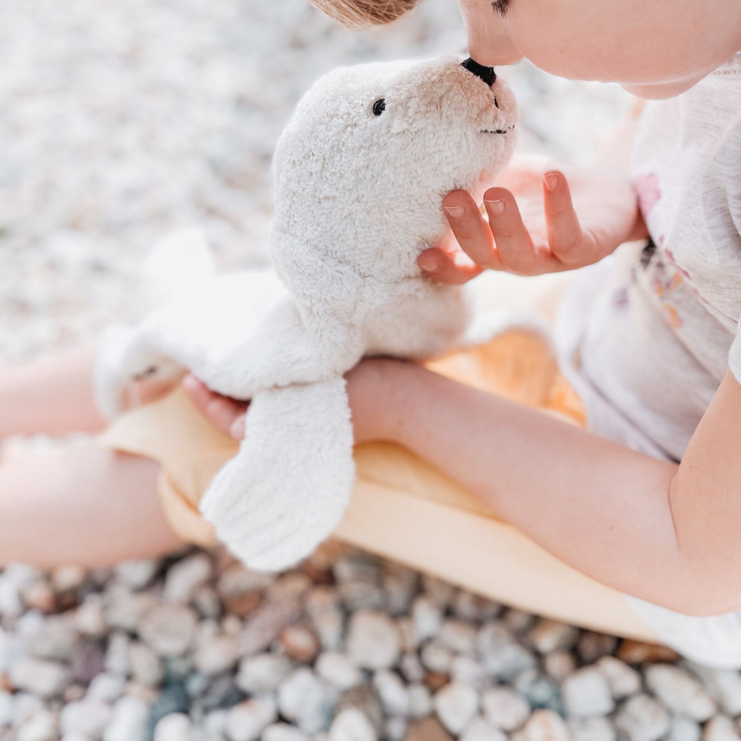 Senger Naturwelt - Zeehond warmteknuffel wit