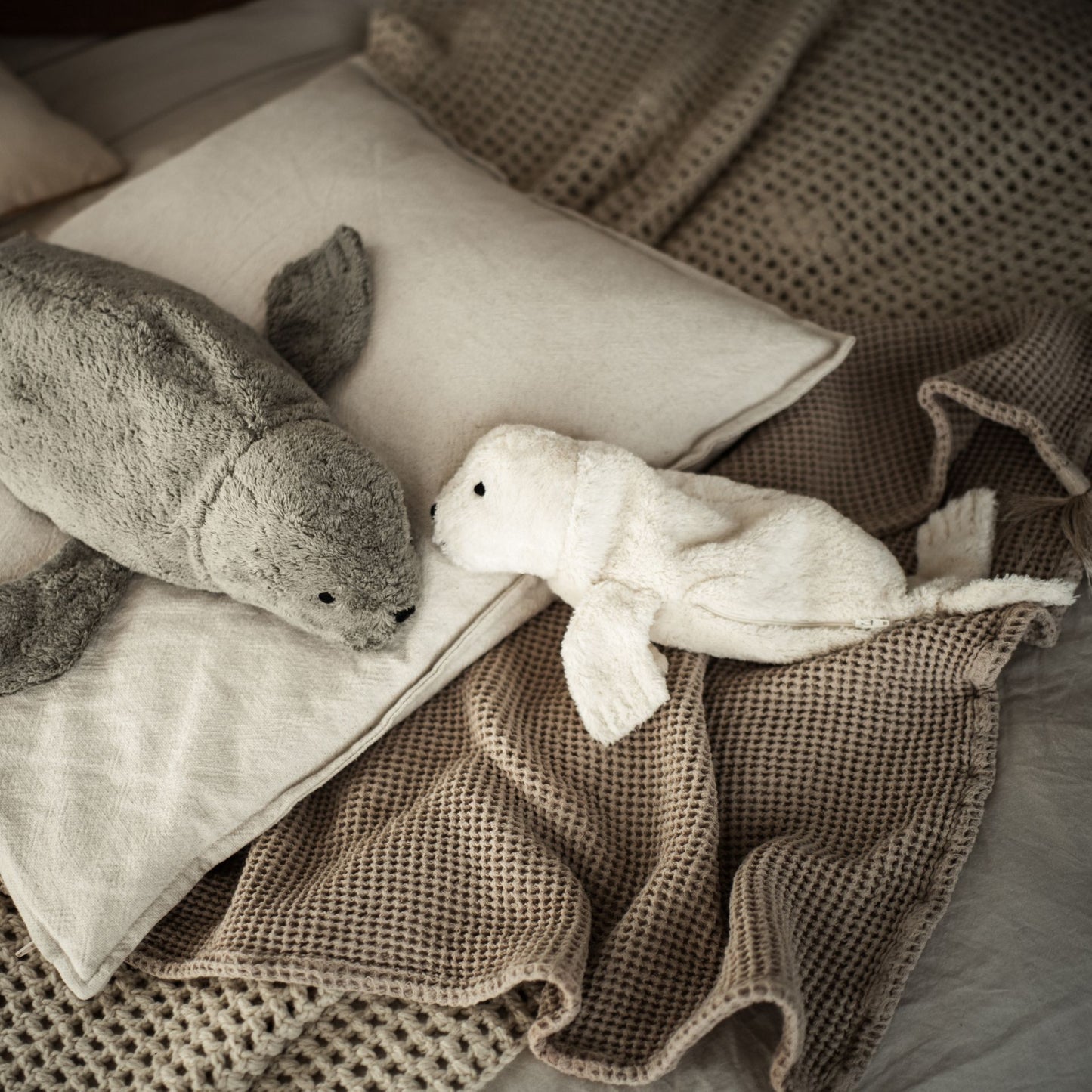 Senger Naturwelt - Zeehond warmteknuffel wit
