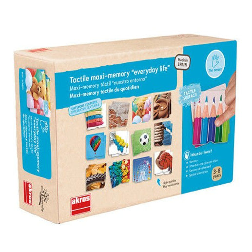 Akros - Akros - Tactile maxi - memory - Montessori - Playlaan