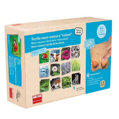 Akros - Tactiel Memory - Gegeugen spel Natuur - Playlaan
