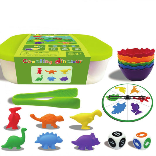 Amaya - Amaya - Dinosaurus tel - en sorteerspel activiteiten set - Playlaan