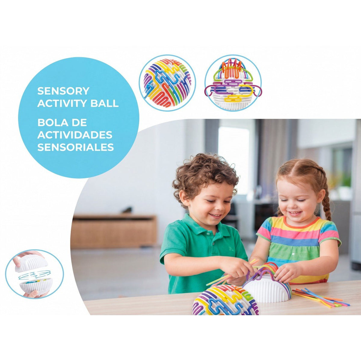 Amaya - Amaya - Sensorische Activiteitenbal voor Kinderen - Playlaan