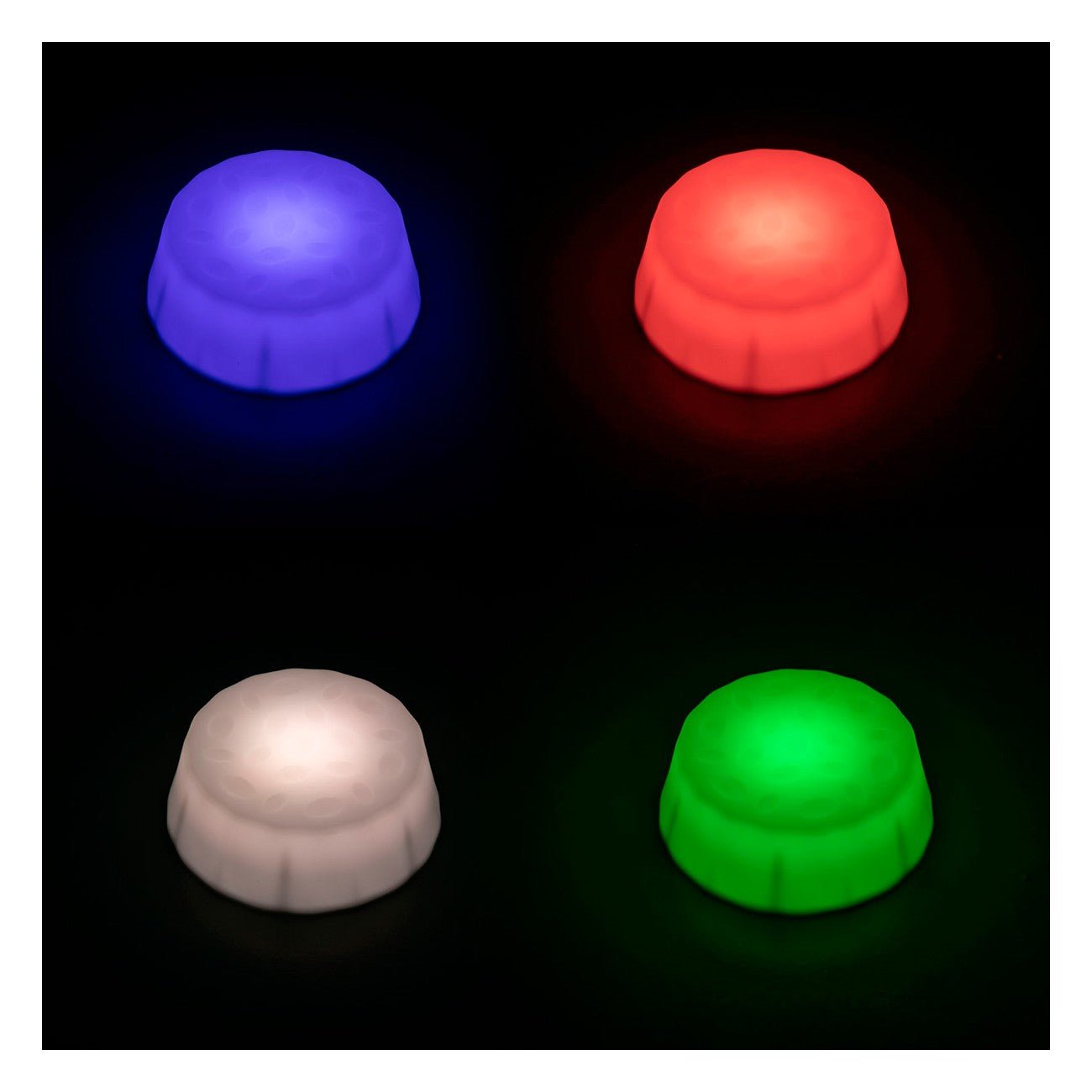 Amaya - Amaya - Sensorische ronde LED stapstenen set 6st - Playlaan