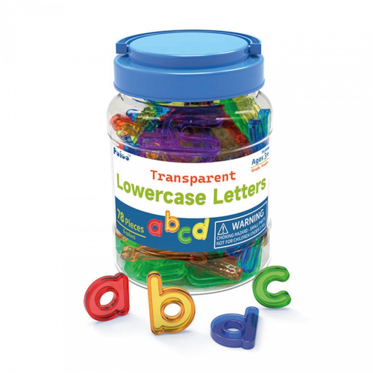 Amaya - Amaya - Transparante kleine letters 78 st - Playlaan