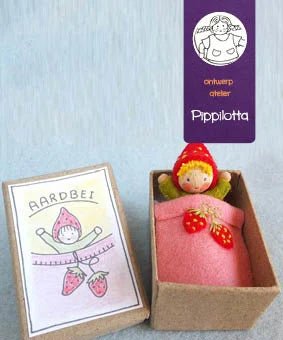 Atelier Pippilotta - Atelier Pippilotta - Aardbeidoosje - Knutselpakket - Playlaan