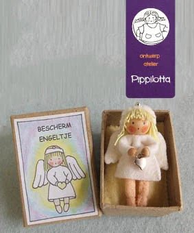 Atelier Pippilotta - Atelier Pippilotta - Beschermengel in doosje - Knutselpakket - Playlaan