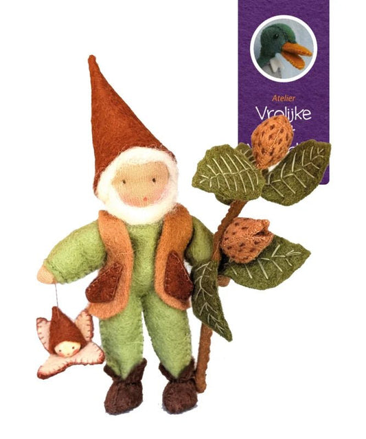 Atelier Pippilotta - Atelier Pippilotta - Beukennootkabouter - Knutselpakket - Playlaan