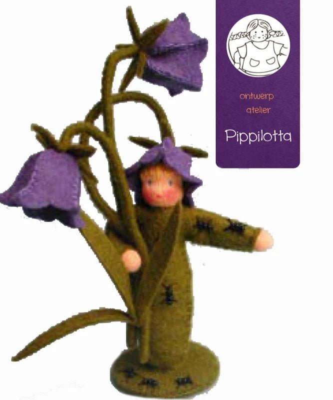 Atelier Pippilotta - Atelier Pippilotta - Bloemenkind Grasklokje - DIY Knutselpakket - Playlaan