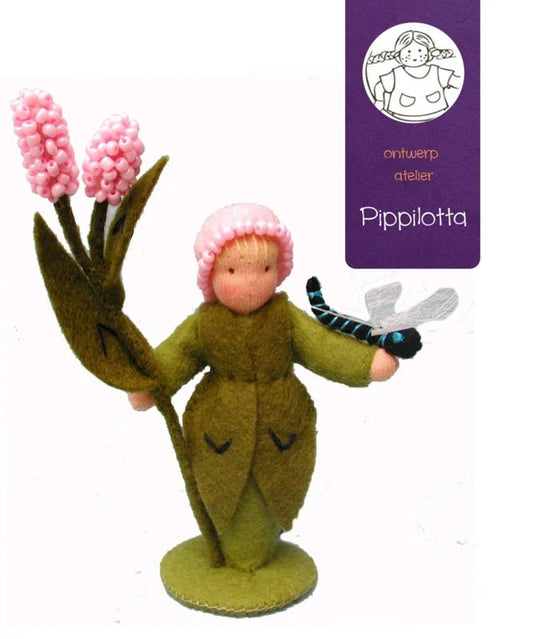Atelier Pippilotta - Atelier Pippilotta - Bloemenkind perzikkruid - Knutselpakket - Playlaan