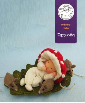 Atelier Pippilotta - Atelier Pippilotta - Boskabouter baby - Knutselpakket - Playlaan