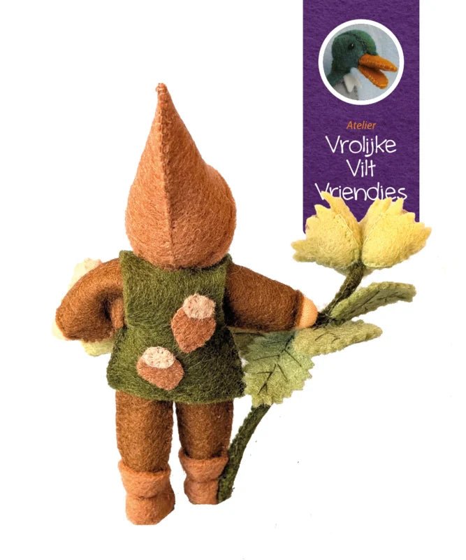 Atelier Pippilotta - Atelier Pippilotta - Hazelnootkabouter - Knutselpakket - Playlaan