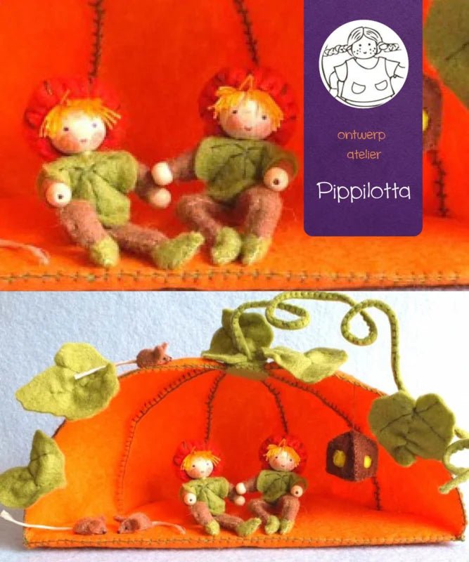 Atelier Pippilotta - Atelier Pippilotta - Pompoenhuisje - Knutselpakket - Playlaan