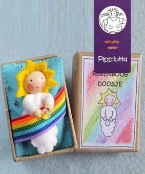 Atelier Pippilotta - Atelier Pippilotta - Regenboogdoosje - Knutselpakket - Playlaan