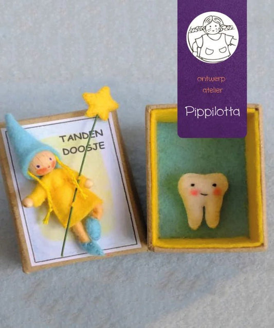 Atelier Pippilotta - Atelier Pippilotta - Tandendoosje - Knutselpakket - Playlaan