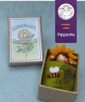 Atelier Pippilotta - Atelier Pippilotta - Zonnebloem doosje - Knutselpakket - Playlaan