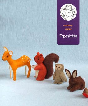 Atelier Pippilotta - Bosdieren - DIY Knutselpakket - Playlaan