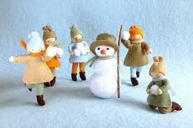 Atelier Pippilotta - Kinderen en een Sneeuwpop - DIY Knutselpakket - Playlaan