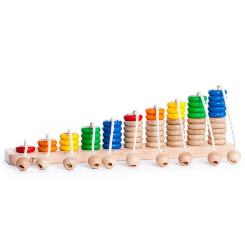 Bajo - Bajo - Houten telraam met touwtjes - Playlaan