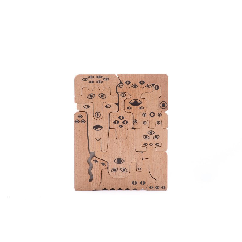 Bajo - Bajo - Vriendelijke monsters - Puzzel en figuren 12st - Playlaan