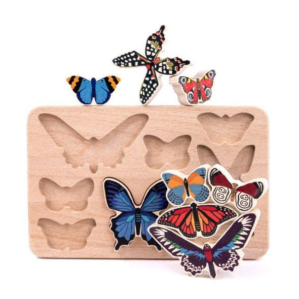 Bajo - Bajo - Wereld van vlinders sorteerder 9st - Playlaan