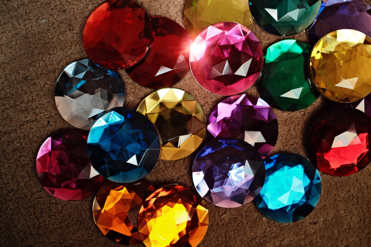 Bauspiel - Bauspiel - Maxi Sparkling Stones – 24 stuks - Playlaan