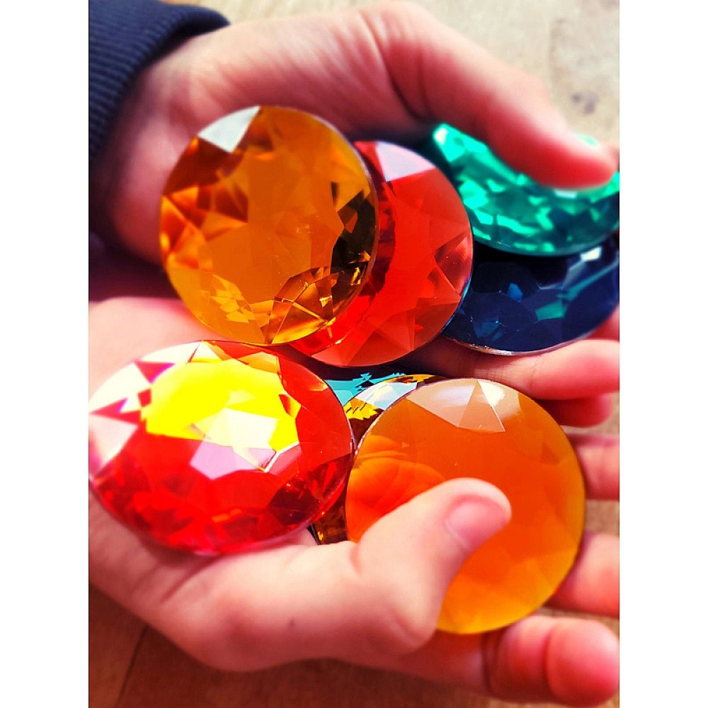 Bauspiel - Bauspiel - Reuzen fonkelende stenen – 10 stuks - Playlaan