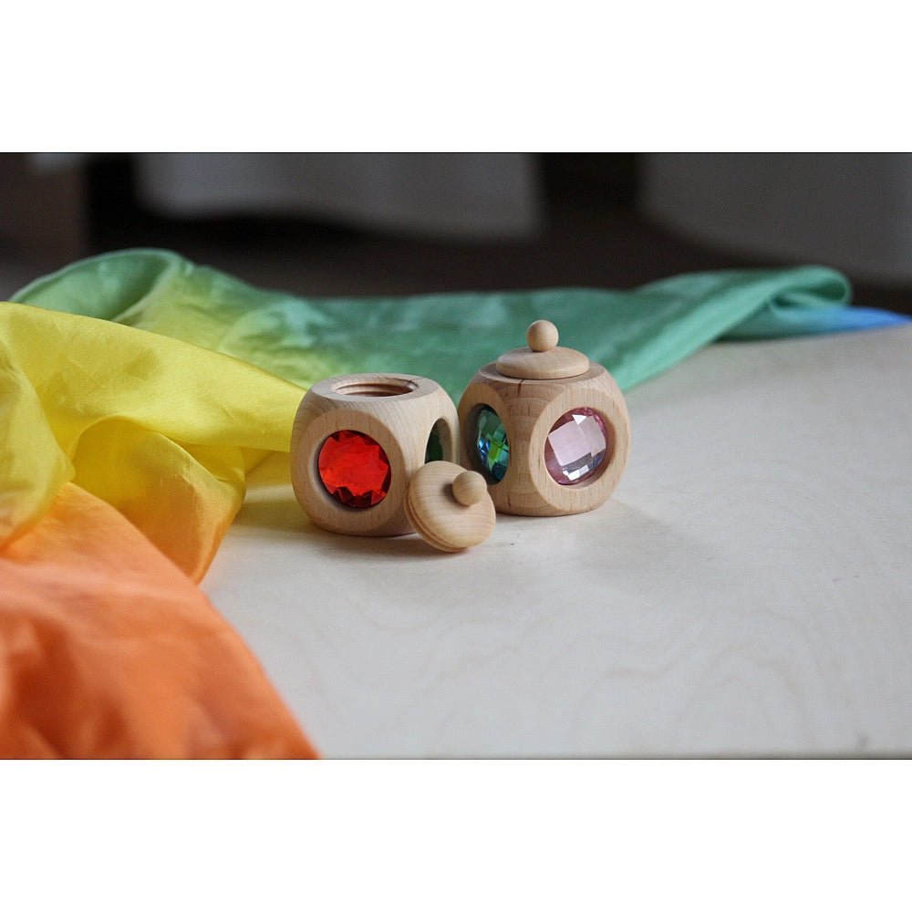 Bauspiel - Bauspiel - Tooth box with sparkling stones - Playlaan