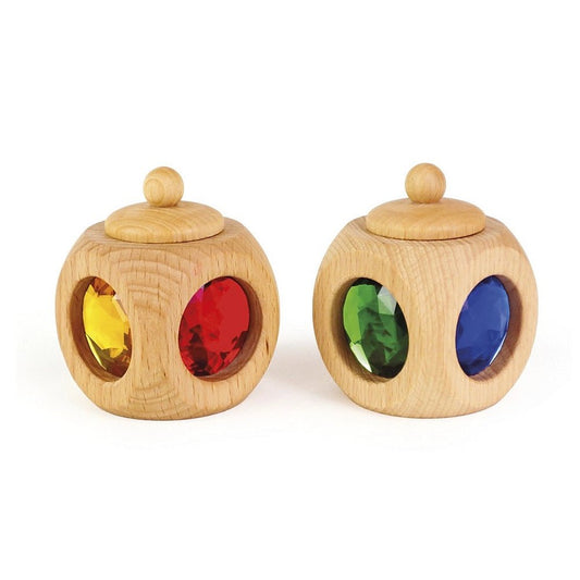 Bauspiel - Bauspiel - Tooth box with sparkling stones - Playlaan