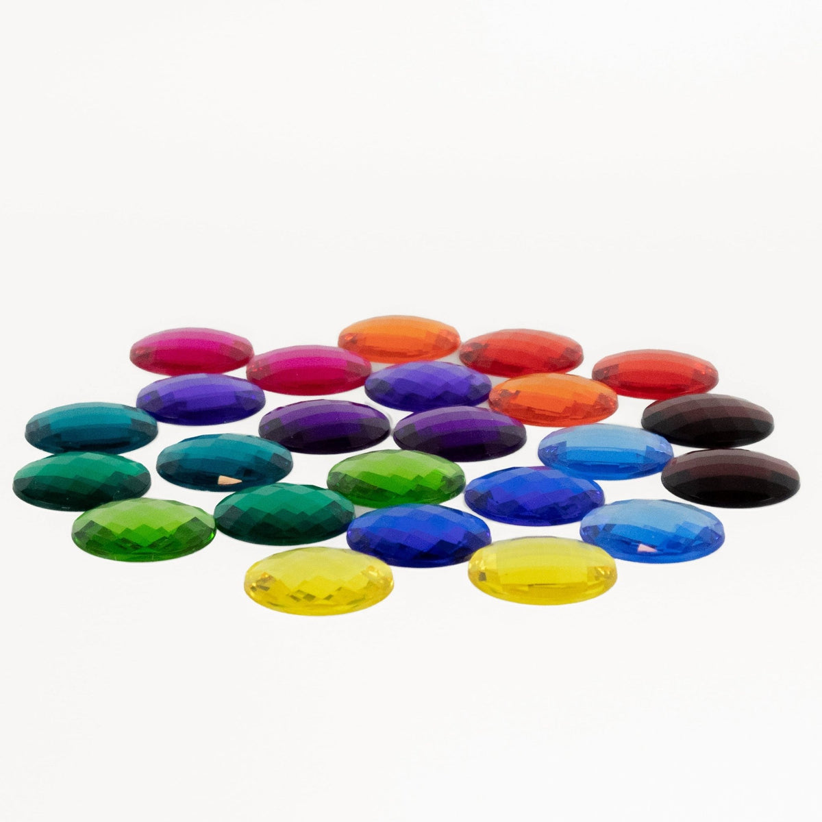 Bauspiel - Bauspiel - Transparante, fonkelende stenen groot 24 stuks - Playlaan