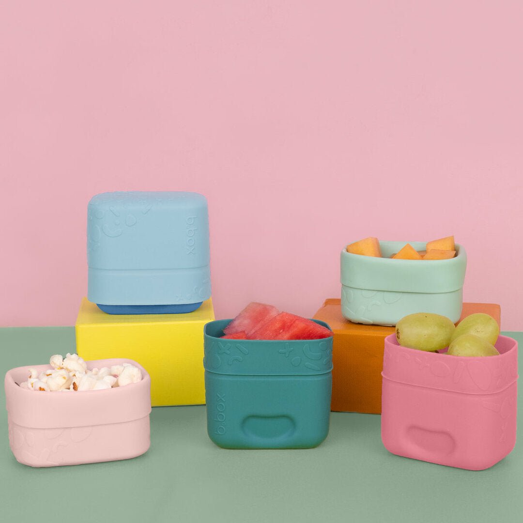 B.box - B.box - Silicone snack cups - Ocean - Playlaan