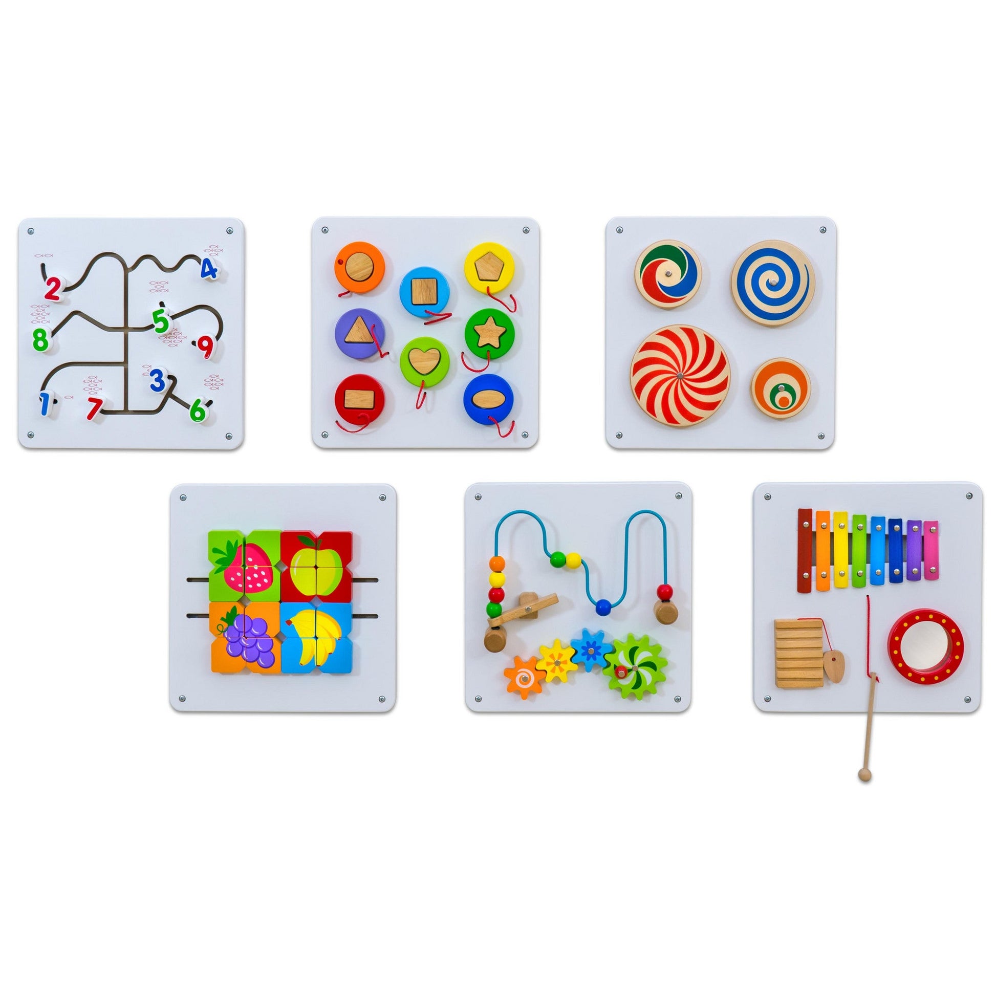 Betzold - Betzold - Activiteiten Wandspellen – set van 6 - Playlaan