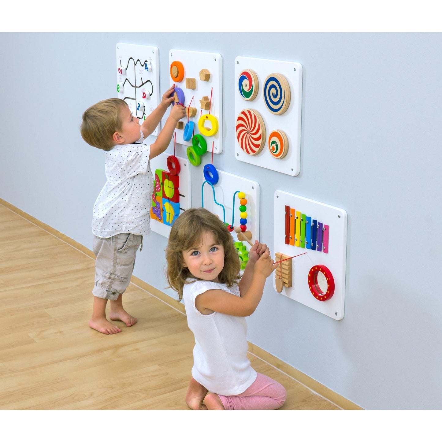 Betzold - Betzold - Activiteiten Wandspellen – set van 6 - Playlaan