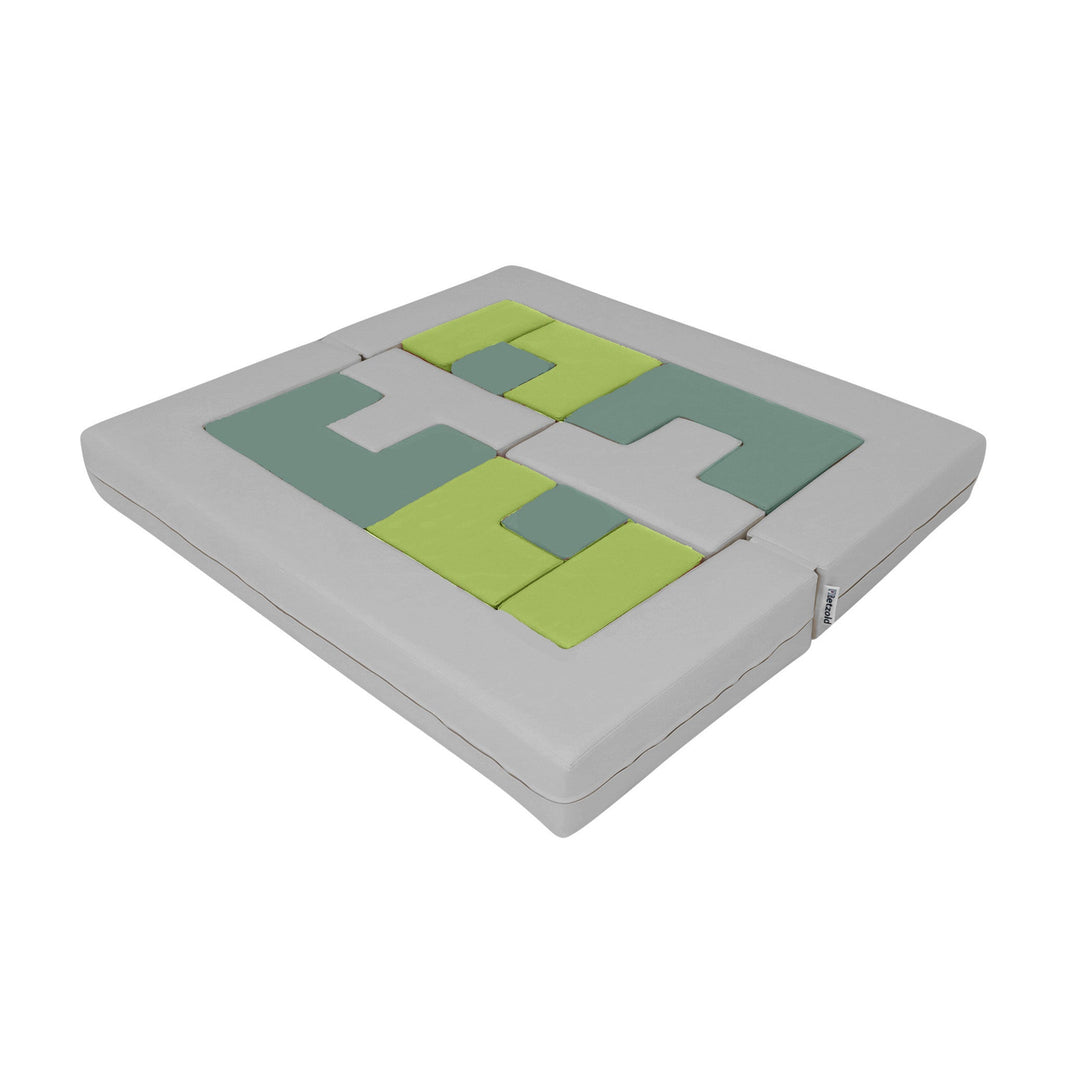 Betzold - Betzold - Combinatie-puzzelset Soft Play - groen/grijs - Playlaan