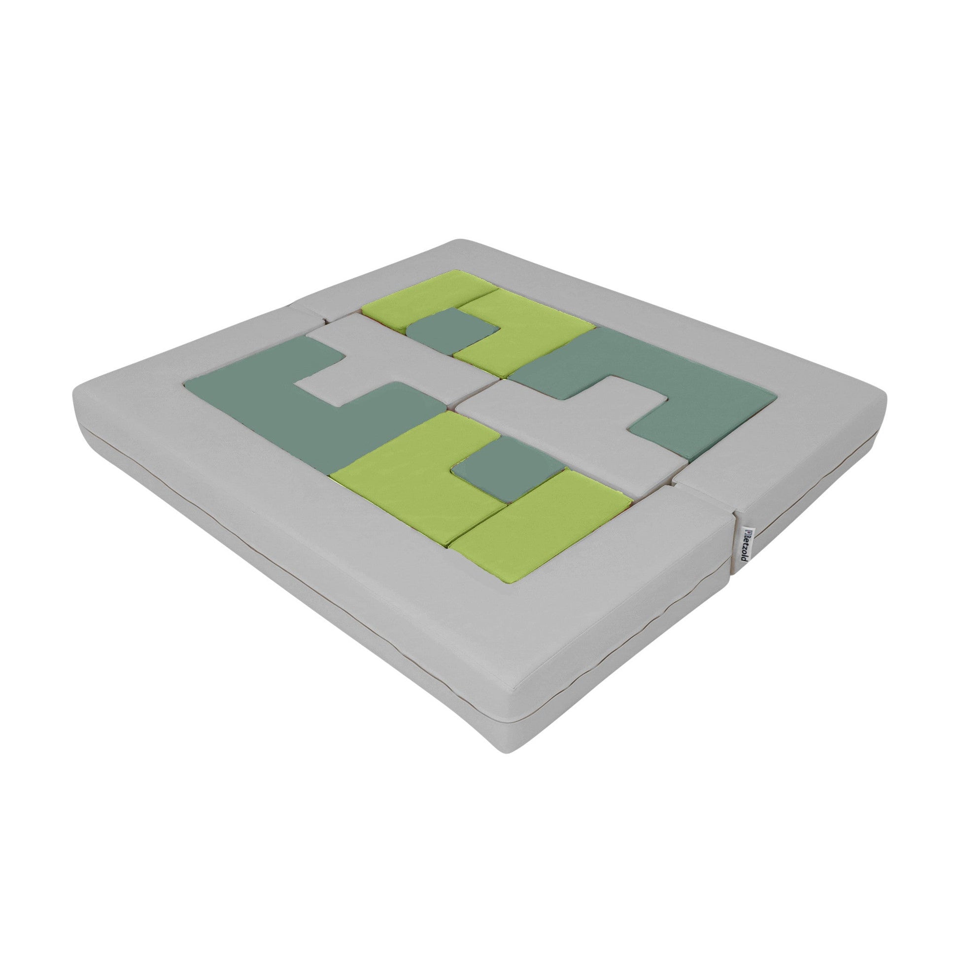 Betzold - Betzold - Combinatie-puzzelset Soft Play - groen/grijs - Playlaan