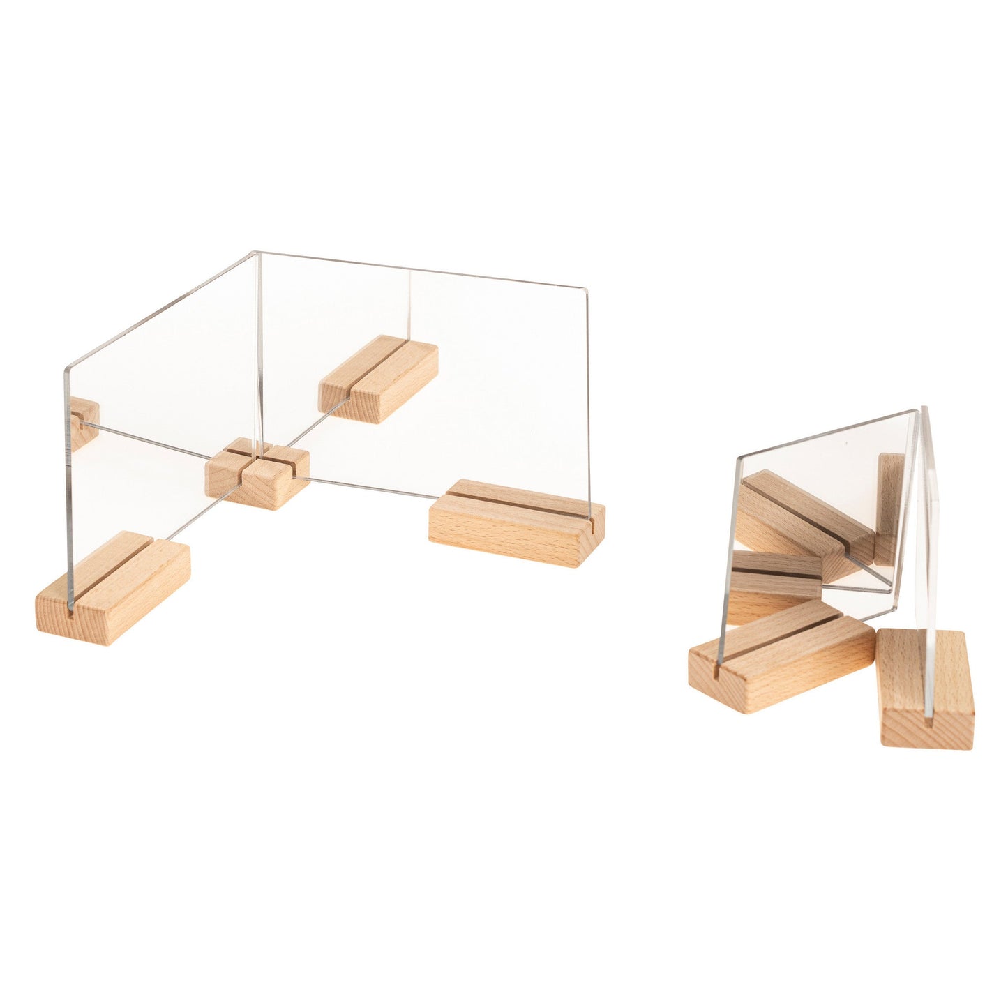 Betzold - Betzold - Mobiele wiskunde trolley met bouwblokken en spiegel - Playlaan