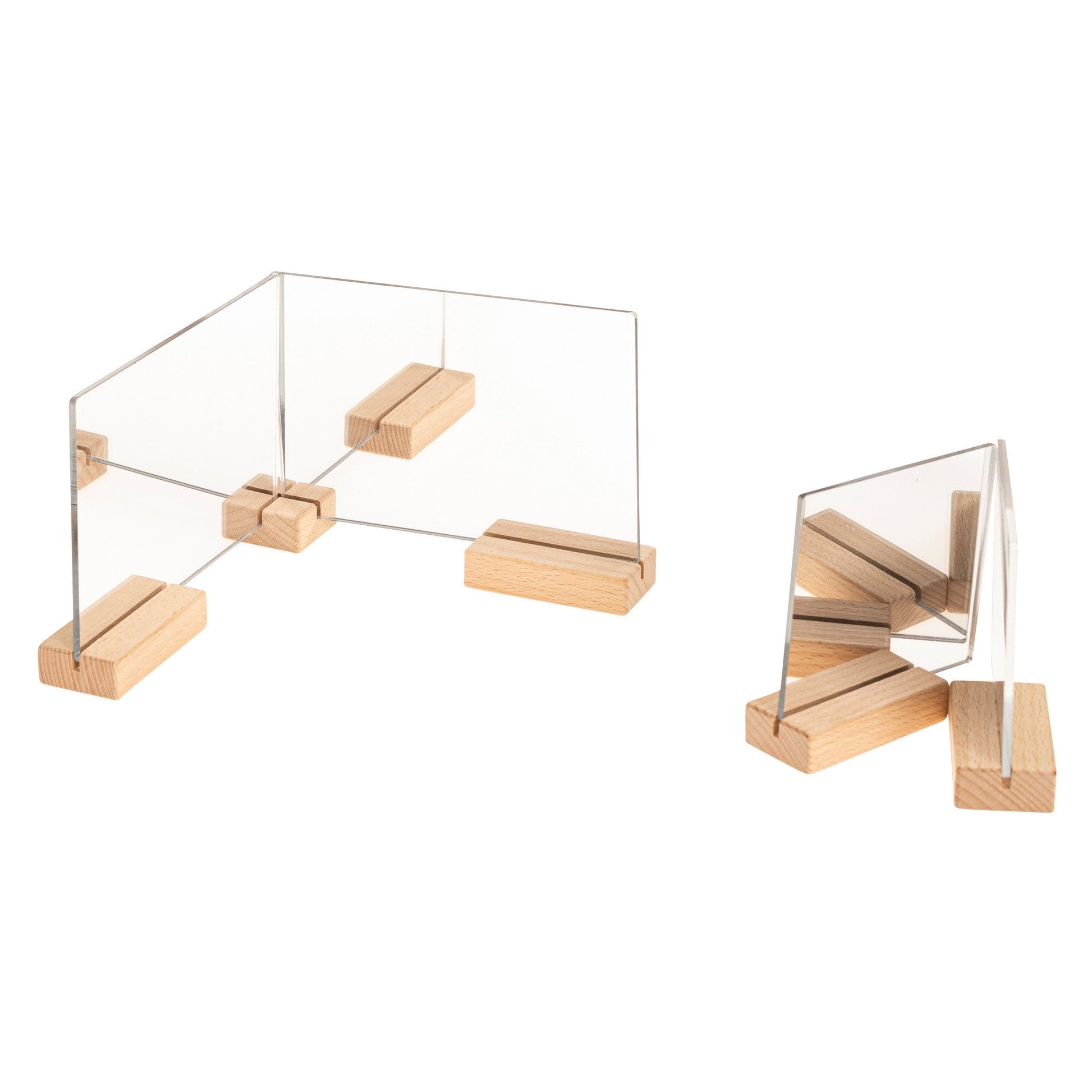 Betzold - Betzold - Mobiele wiskunde trolley met bouwblokken en spiegel - Playlaan