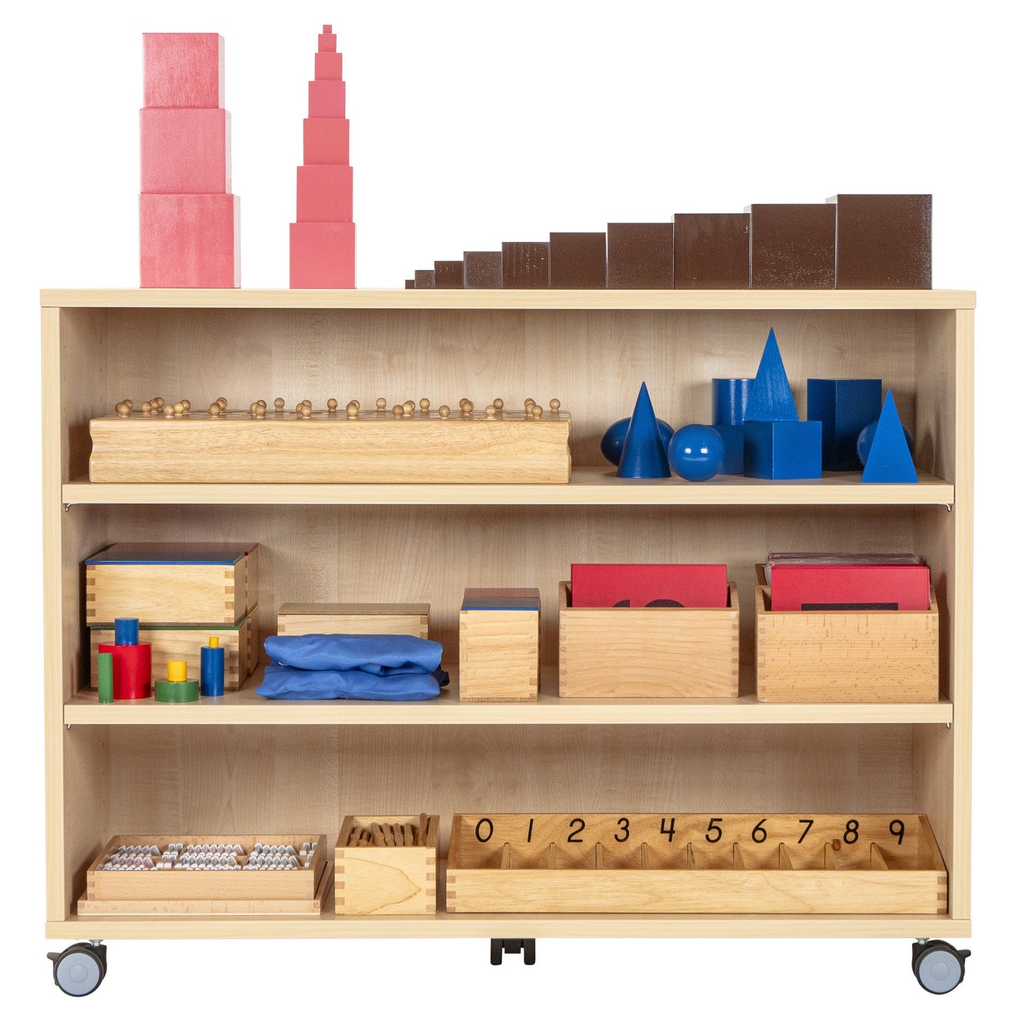Betzold - Betzold - Montessori kast inclusief 13 materialen - Playlaan