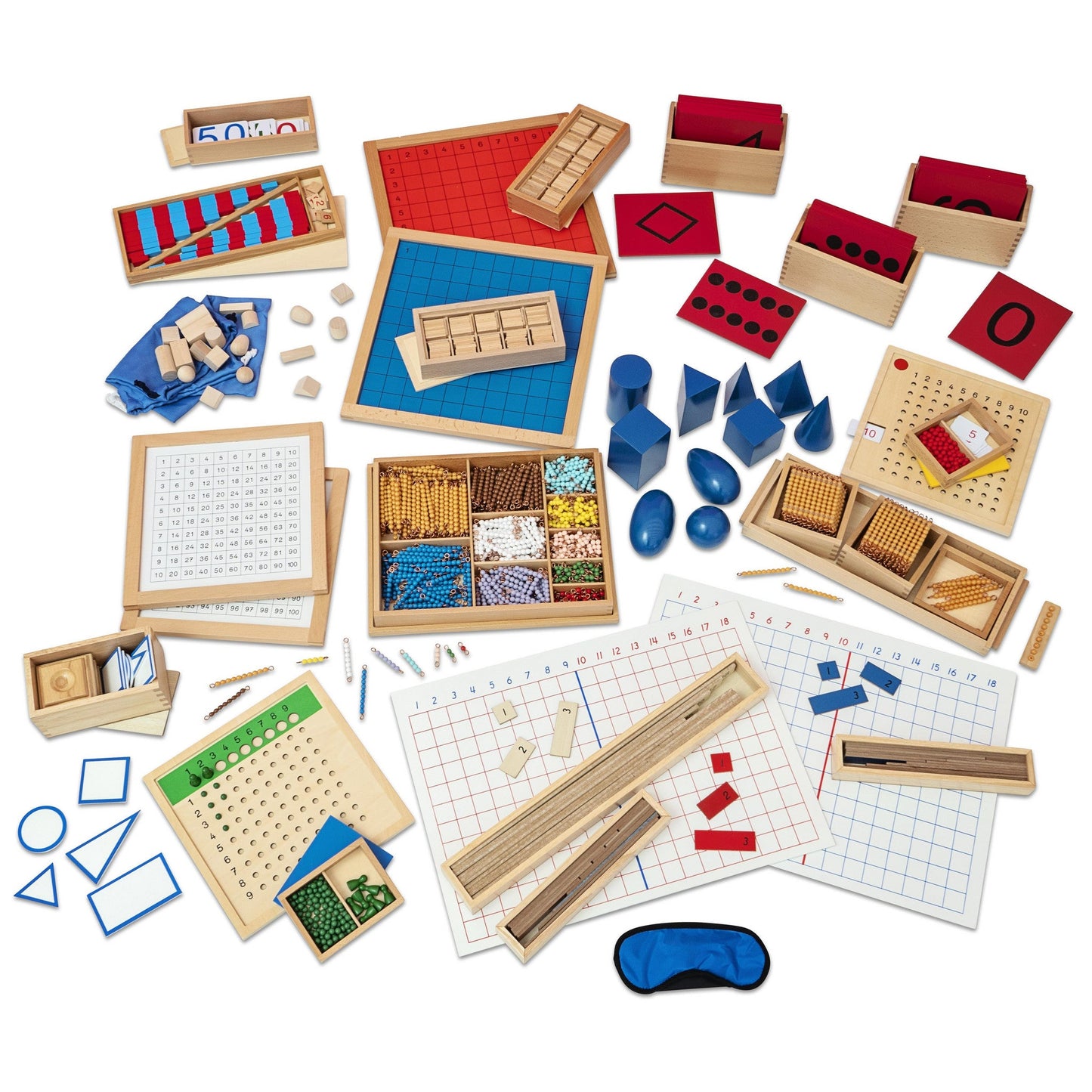 Betzold - Betzold - Montessori rekenmateriaal in een mobiele kast - Playlaan
