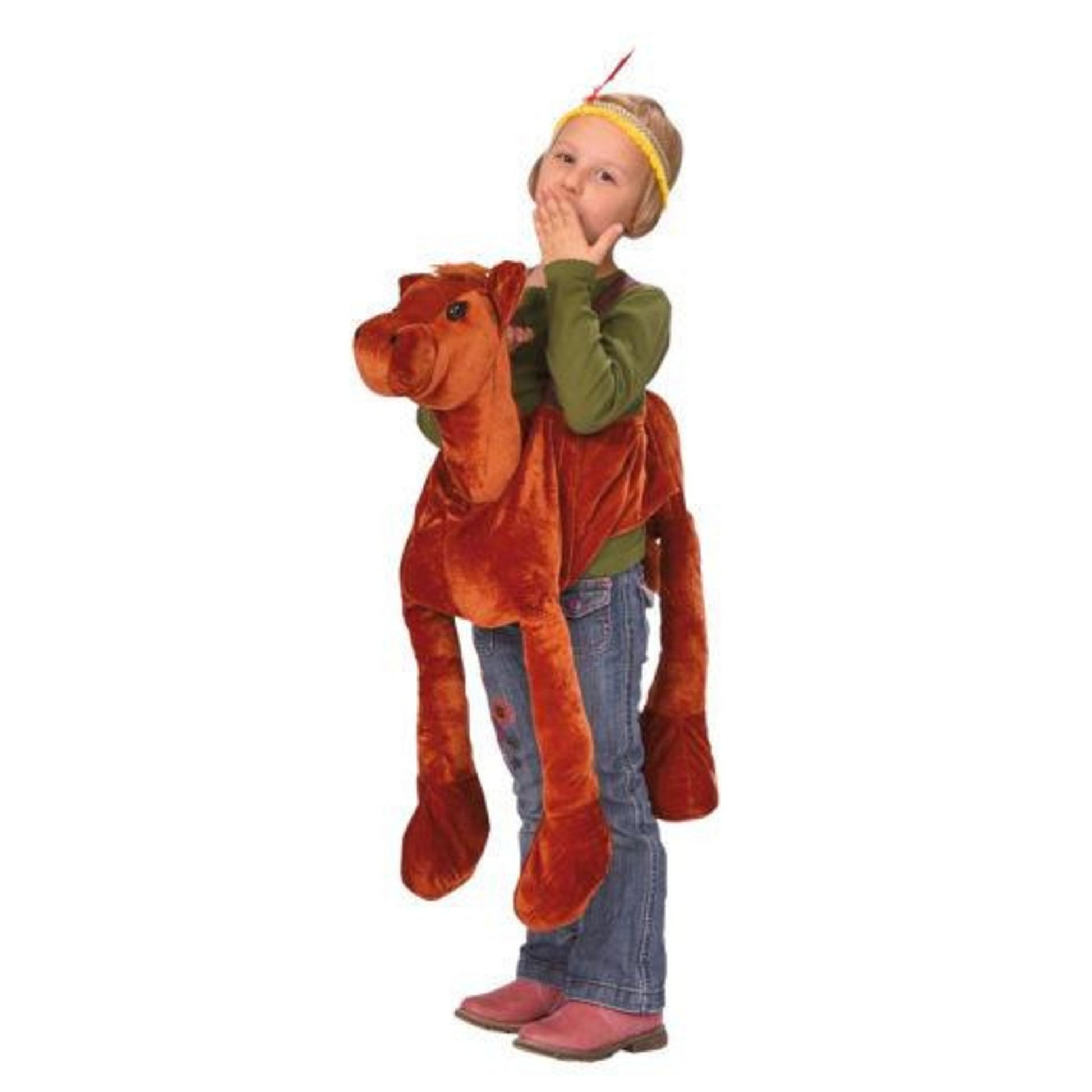 Betzold - Betzold - Paardenkostuum Step In en Go - Lichtbruin - Playlaan